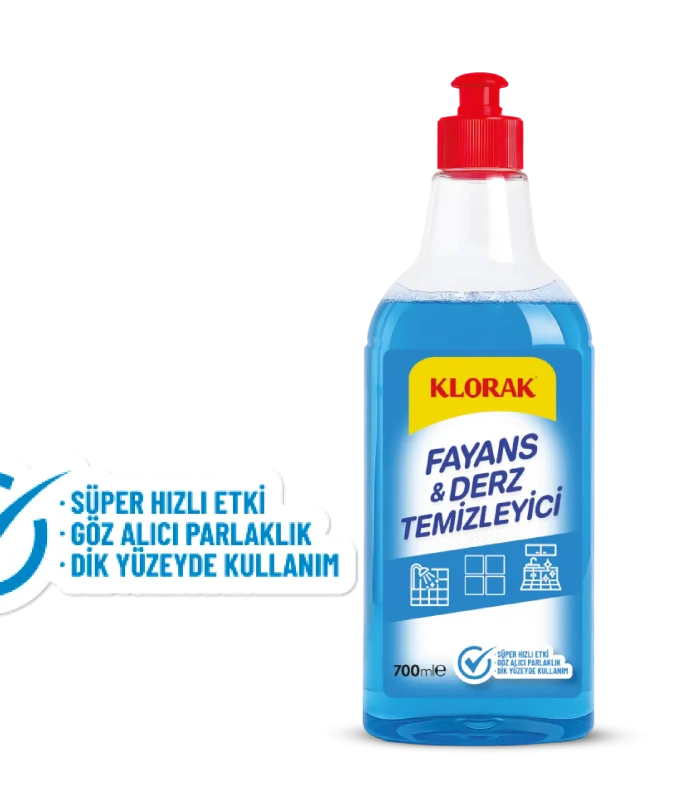 Klorak Fayans ve Derz Temizleyici